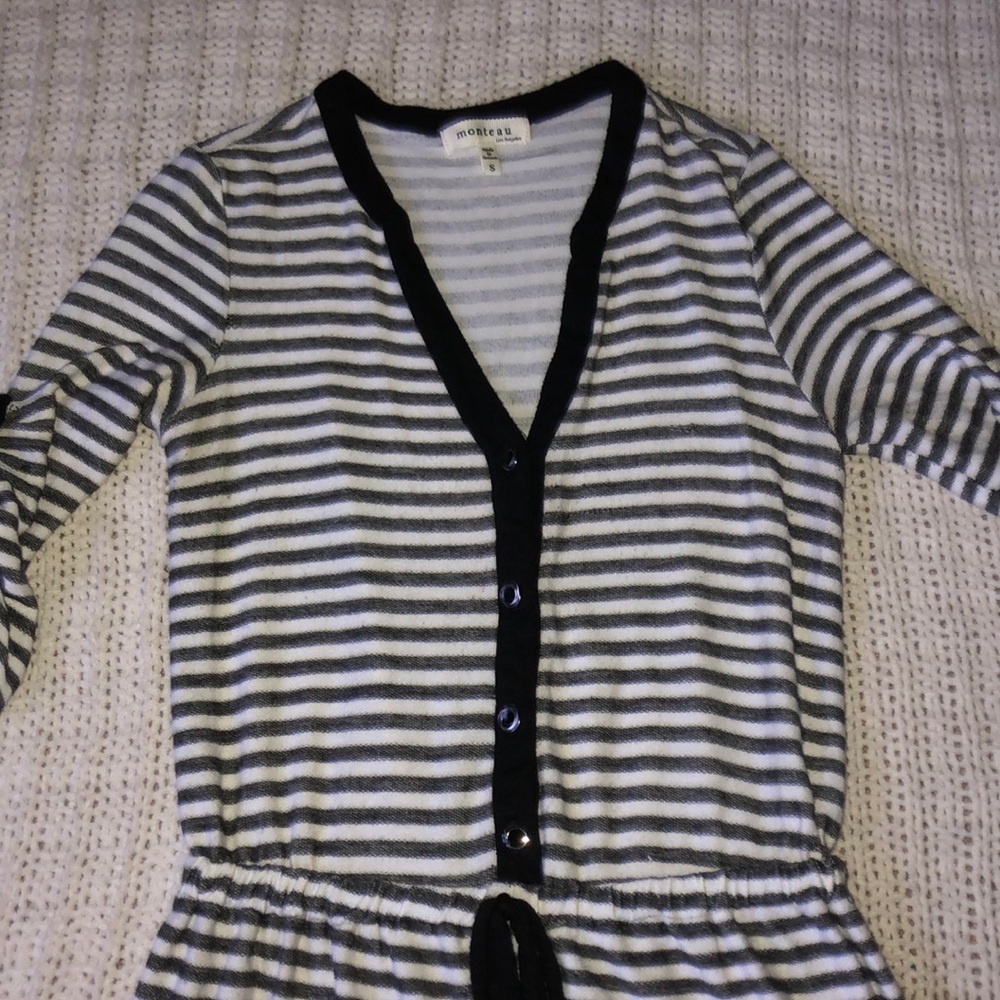 STRIPED ROMPER - Picture 2 of 2